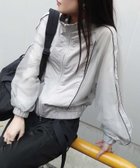 【コーナーズ/CORNERS】のメッシュショートトラックジャケット 人気、トレンドファッション・服の通販 founy(ファニー) ファッション Fashion レディースファッション Fashion for Women アウター Coat / Outerwear Collection レディースジャケット・軽アウター Jackets thumbnail グレー|ID: prp329100004679078 ipo3291000000033802041