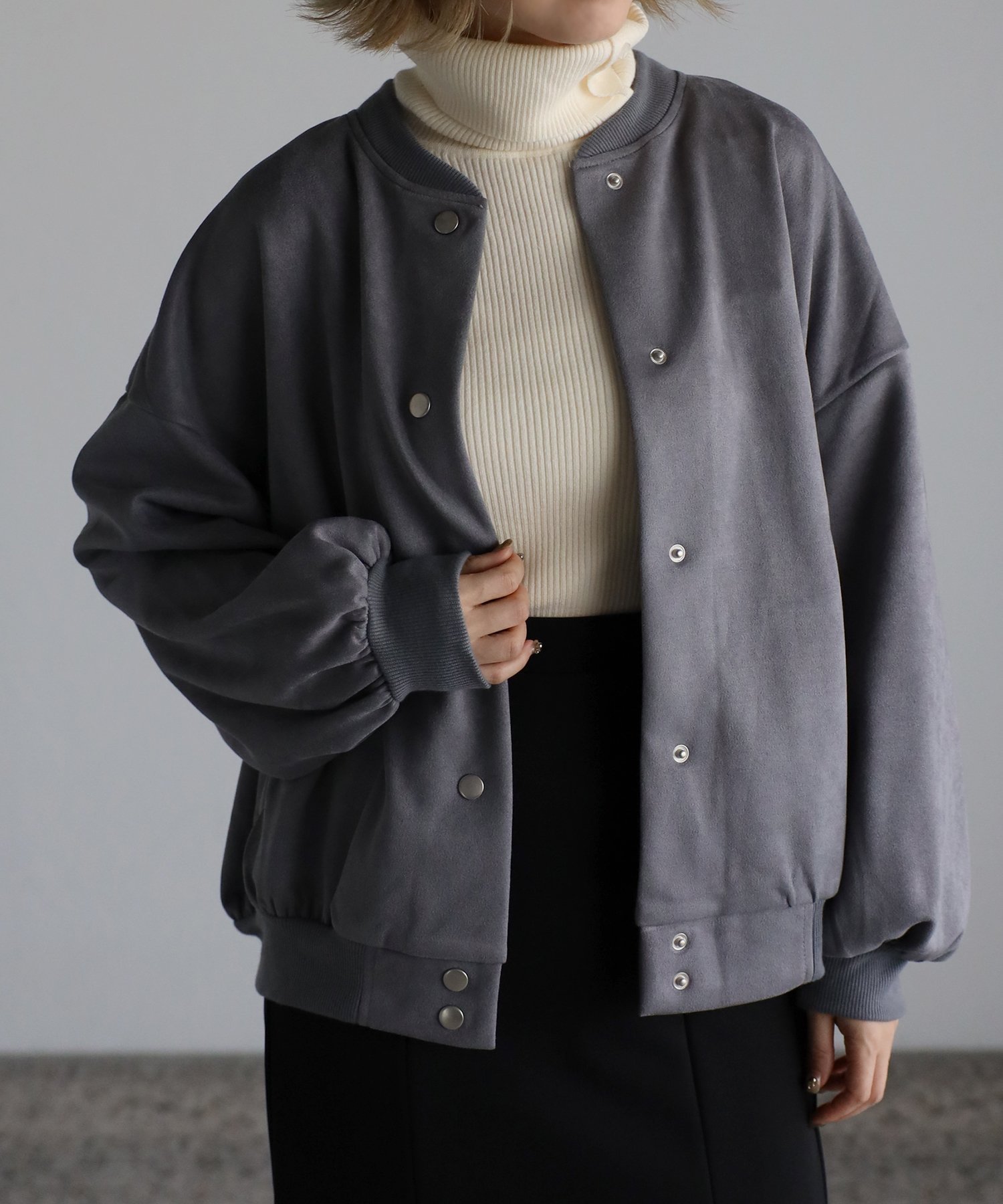 【リラクロ/relaclo】のmitis/フェイクスウェードスタジャン インテリア・キッズ・メンズ・レディースファッション・服の通販 founy(ファニー) 　ファッション　Fashion　レディースファッション　Fashion for Women　スミクロ|ID: prp329100004679091 ipo3291000000033802105
