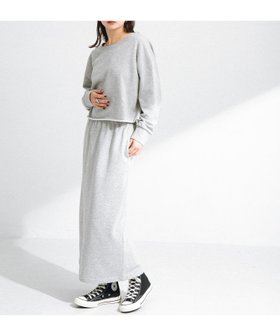 【サニーレーベル/Sonny Label / URBAN RESEARCH】の『WEB/一部店舗限定』ラメ裏毛スウェット スカートセットアップ 人気、トレンドファッション・服の通販 founy(ファニー) ファッション Fashion レディースファッション Fashion for Women セットアップ Matching Sets スカート・ミニ/ミディ/マキシ Skirts / Mini, Midi & Maxi Skirts 2025年 2025 2025春夏・S/S Spring/Summer 2025 SS25 シンプル Simple, Minimal スウェット / スエット Sweatshirt, Sweatwear セットアップ Set-Up, Coordinated Outfit デコルテ Décolleté, Neckline ロング Long, Long-Length 夏 Summer S/S・春夏 SS, Spring/Summer, Warm Season |ID:prp329100004679103