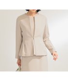 【デミルクス ビームス/Demi-Luxe BEAMS】のトリアセ ペプラムジャケット* 入園 卒園 入学 卒業 フォーマル セレモニー お受験 七五三 人気、トレンドファッション・服の通販 founy(ファニー) ファッション Fashion レディースファッション Fashion for Women アウター Coat / Outerwear Collection レディースジャケット・軽アウター Jackets シェイプ Shape, Slim Fit ジャケット Jacket, Outerwear ストレッチ Stretch, Stretchy Fabric セットアップ Set-Up, Coordinated Outfit ツイード Twill, Twill Weave 定番 Standard, Basic Item フェミニン Feminine, Girly フォルム Silhouette, Form フォーマル Formal, Dressy ペプラム Peplum, Flared Hem おすすめ Recommended / Our Picks セレモニー Ceremony 入学式 Entrance Ceremony 卒業式 Graduation Ceremony ビジネス 仕事 通勤 Business / Work / Commuting thumbnail BEIGE|ID: prp329100004679122 ipo3291000000034395041
