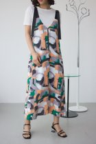 【アズール バイ マウジー/AZUL by moussy】の幾何学柄フレアワンピース 人気、トレンドファッション・服の通販 founy(ファニー) ファッション Fashion レディースファッション Fashion for Women ワンピース Dresses おすすめ Recommended / Our Picks なめらか Smooth, Silky Texture カットソー Cut and Sewn Top カーディガン Cardigan, Knitwear ハンド Hand, Handmade フレア Flare, Flared プリント Print, Printed Pattern 羽織 Haori, Light Jacket thumbnail 柄GRN5|ID: prp329100004679123 ipo3291000000033802259