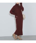 【ビームス ウイメン/BEAMS】のフィンガーホール ハイネック ニットワンピース(手洗い可能) BURGUNDY|ID: prp329100004679141 ipo3291000000034456031