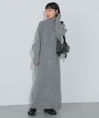 【ビームス ウイメン/BEAMS】のフィンガーホール ハイネック ニットワンピース(手洗い可能) GREY|ID: prp329100004679141 ipo3291000000034578283