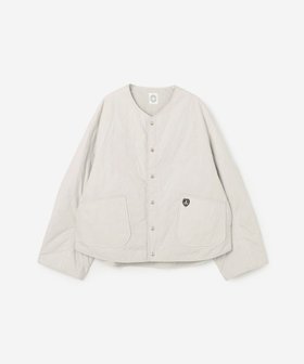 【ビショップ/Bshop】のノーカラー キルティングジャケット WOMEN 人気、トレンドファッション・服の通販 founy(ファニー) ファッション Fashion レディースファッション Fashion for Women アウター Coat / Outerwear Collection レディースジャケット・軽アウター Jackets イタリア Italy キルティング Quilted, Quilting ショルダー Shoulder, Shoulder Strap ショート Short, Short Length ジャケット Jacket, Outerwear タイプライター Typewriter Fabric, Crisp Cotton ドット Polka Dot, Dot Pattern ドロップ Drop Shoulder, Dropped Style パイピング Piping, Trim Design パッチ Patch, Appliqué ポケット Pocket, Pocket Detail 軽量 Lightweight, Ultra Light |ID:prp329100004679160