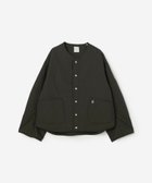 【ビショップ/Bshop】のノーカラー キルティングジャケット WOMEN 人気、トレンドファッション・服の通販 founy(ファニー) ファッション Fashion レディースファッション Fashion for Women アウター Coat / Outerwear Collection レディースジャケット・軽アウター Jackets イタリア Italy キルティング Quilted, Quilting ショルダー Shoulder, Shoulder Strap ショート Short, Short Length ジャケット Jacket, Outerwear タイプライター Typewriter Fabric, Crisp Cotton ドット Polka Dot, Dot Pattern ドロップ Drop Shoulder, Dropped Style パイピング Piping, Trim Design パッチ Patch, Appliqué ポケット Pocket, Pocket Detail 軽量 Lightweight, Ultra Light thumbnail CHARCOAL|ID: prp329100004679160 ipo3291000000033802455
