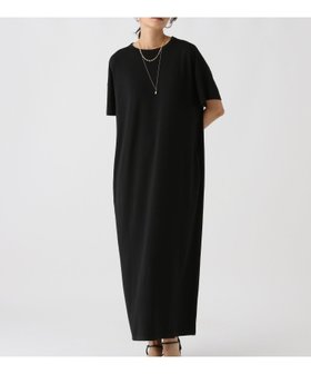 【エルーラ/Elura】のひやっとタッチ半袖ワンピース/590109 人気、トレンドファッション・服の通販 founy(ファニー) ファッション Fashion レディースファッション Fashion for Women ワンピース Dresses シンプル Simple, Minimal ストレート Straight, Straight Cut エレガント 上品 Elegant 半袖 Short Sleeve, Half Sleeve 夏 Summer |ID:prp329100004679175