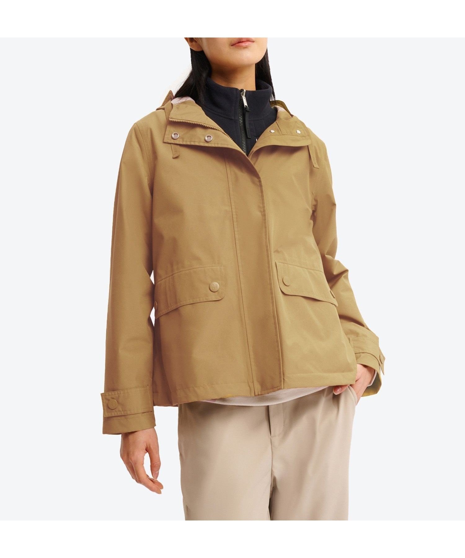 【エーグル/AIGLE】のGORE-TEX ゴアテックス 防水 防風性 透湿性 2レイヤーフーデッドジャケット RP インテリア・キッズ・メンズ・レディースファッション・服の通販 founy(ファニー) 　ファッション　Fashion　レディースファッション　Fashion for Women　アウター　Coat / Outerwear Collection　レディースジャケット・軽アウター　Jackets　アウトドア　Outdoor Clothing　ドローコード　Drawcord, Drawstring Cord　ハンド　Hand, Handmade　ポケット　Pocket, Pocket Detail　ビジネス 仕事 通勤　Business / Work / Commuting　イエロー|ID: prp329100004679217 ipo3291000000033925649