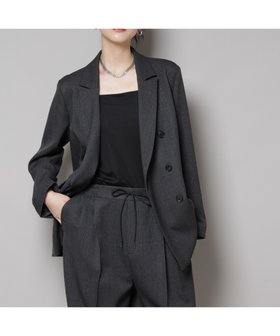 【ナノ ユニバース/nano universe】 ストレッチサージチェックダブルジャケット(セットアップ可)人気、トレンドファッション・服の通販 founy(ファニー) ファッション Fashion レディースファッション Fashion for Women アウター Coat / Outerwear Collection レディースジャケット・軽アウター Jackets ウォッシャブル Machine Washable ウォーム Warm Fabric 秋 Autumn クラシック Classic, Timeless Style ジャケット Jacket, Outerwear ストレッチ Stretch, Stretchy Fabric スラックス Slacks, Dress Pants セットアップ Set-Up, Coordinated Outfit タイトスカート Pencil Skirt, Tight Skirt ダブル Double, Double-Breasted チェック Check, Plaid, Tartan ファブリック Fabric, Textile フォーマル Formal, Dressy フラップ Flap, Flap Pocket ポケット Pocket, Pocket Detail マニッシュ Mannish, Boyish モダン Modern, Contemporary レース Lace, Lace Fabric おすすめ Recommended / Our Picks 2025年 2025 2025-2026秋冬・A/W Autumn/Winter 2025–26 AW25–26 |ID:prp329100004679267