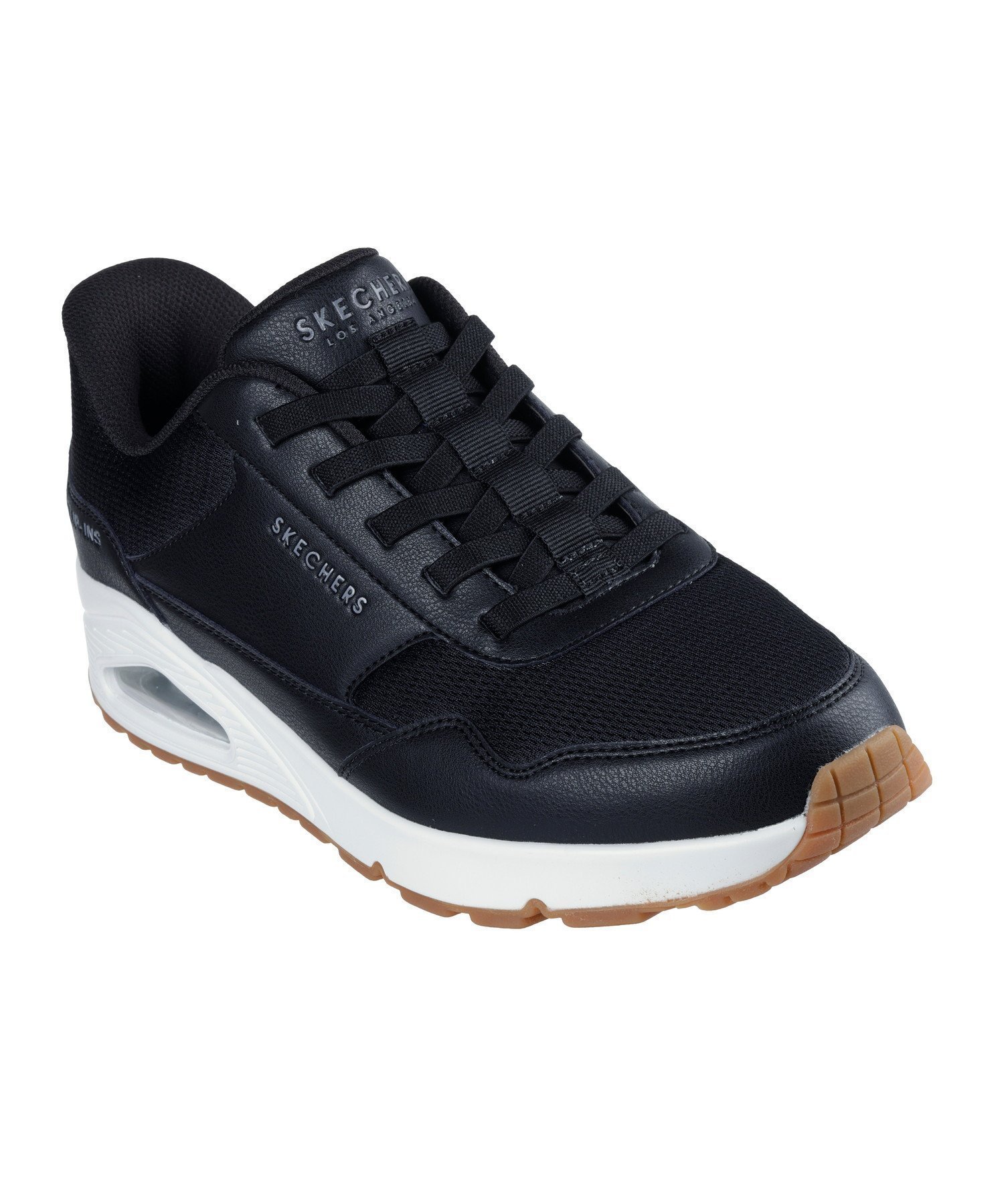 【スケッチャーズ/SKECHERS / MEN】のスケッチャーズ スリップインズ ウノ - バンクシア インテリア・キッズ・メンズ・レディースファッション・服の通販 founy(ファニー) 　ファッション　Fashion　メンズファッション　Fashion for Men　インソール　Shoe Insole　カリフォルニア　California, Cali Style　クッション　Cushion, Throw Pillow　シューズ　Shoes, Footwear　スタイリッシュ　Stylish, Fashionable　ストレッチ　Stretch, Stretchy Fabric　スニーカー　Sneakers, Trainers　人気　Popular, Best Seller　パフォーマンス　Performance, Active Function　フィット　Fit, Slim Fit　メンズ　Men's, Menswear　レース　Lace, Lace Fabric　ワイド　Wide, Wide Fit　BLK|ID: prp329100004680936 ipo3291000000033809383