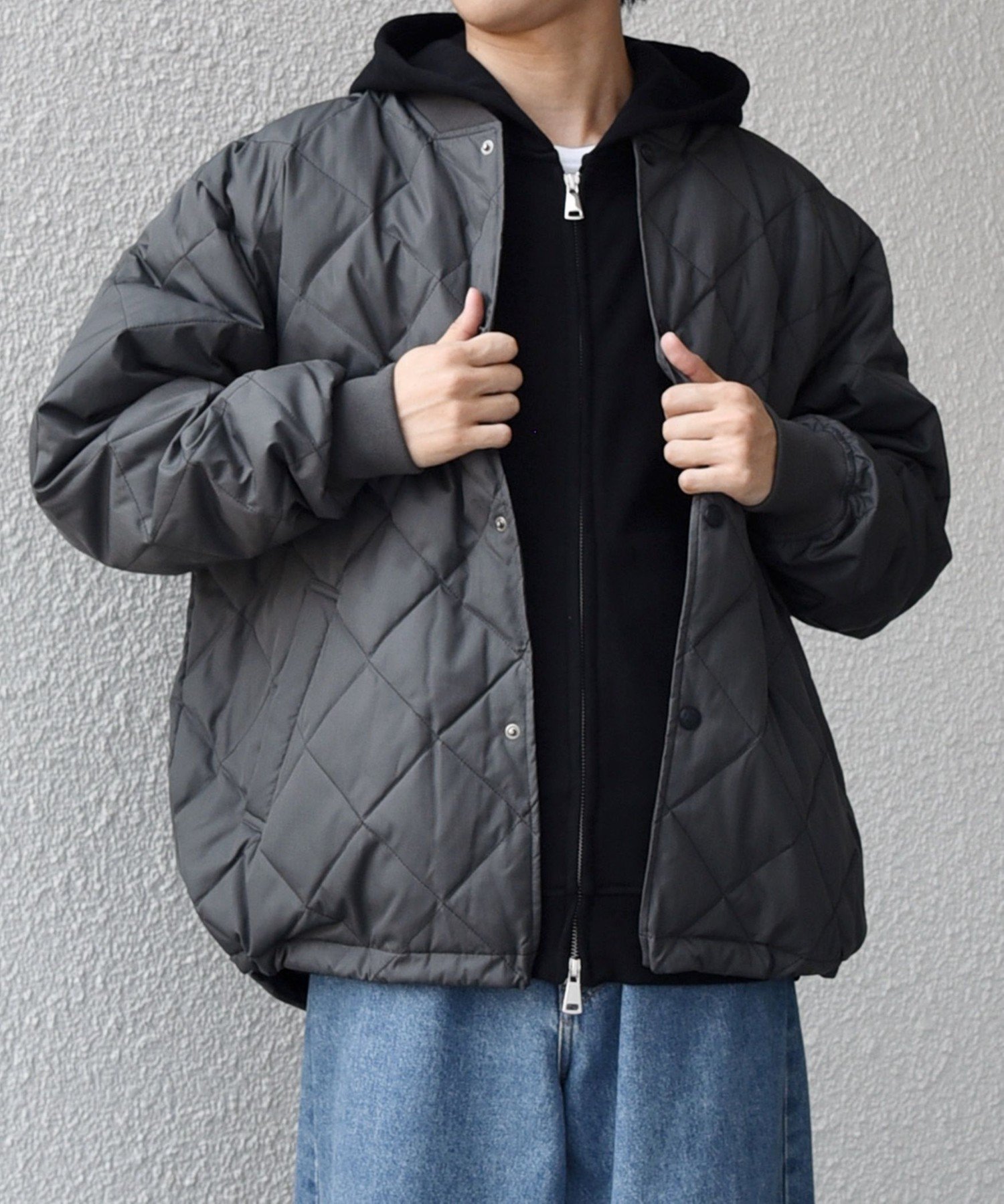 【シップス フォー ウィメン/SHIPS】の【SHIPS any別注】TAION 手洗い可能 ダイヤキルト スピンドル ダウン ブルゾン 25AW インテリア・キッズ・メンズ・レディースファッション・服の通販 founy(ファニー) ファッション Fashion レディースファッション Fashion for Women アウター Coat / Outerwear Collection ブルゾンジャケット・スポーティアウター Blouson Jackets インナー Innerwear キルト Quilt, Quilted Fabric スピンドル Spindle, Drawcord ダイヤモンド Diamond, Brilliant Cut ダウン Down, Puffer フェザー Feather, Feather Detail ブルゾン Blouson, Bomber Jacket 別注 Limited Edition, Custom Order ミリタリー Military, Army Style 2025年 2025 2025-2026秋冬・A/W Autumn/Winter 2025–26 AW25–26 ダークグレー|ID: prp329100004681061 ipo3291000000034776011