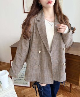 【モーメントプラス/moment+ / MEN】のマットゴールド釦グレンチェックダブルテーラードジャケット 人気、トレンドファッション・服の通販 founy(ファニー) ファッション Fashion メンズファッション Fashion for Men クラシカル Classical, Vintage-Inspired シンプル Simple, Minimal ジャケット Jacket, Outerwear スニーカー Sneakers, Trainers セットアップ Set-Up, Coordinated Outfit ダウン Down, Puffer ダブル Double, Double-Breasted チェック Check, Plaid, Tartan デスク Desk, Work Desk デニム Denim, Jeans Material バランス Balance, Style Balance フォーマル Formal, Dressy ポケット Pocket, Pocket Detail ワーク Workwear, Utility Style エレガント 上品 Elegant ビジネス 仕事 通勤 Business / Work / Commuting |ID:prp329100004681071