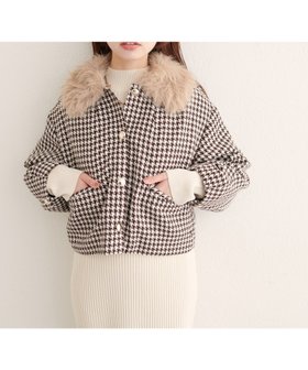 【ナチュラルクチュール/natural couture】のファー衿付きショート丈ジャケット 人気、トレンドファッション・服の通販 founy(ファニー) ファッション Fashion レディースファッション Fashion for Women アウター Coat / Outerwear Collection レディースジャケット・軽アウター Jackets ショート Short, Short Length シンプル Simple, Minimal ジャケット Jacket, Outerwear スニーカー Sneakers, Trainers デニム Denim, Jeans Material トレンド Trend, Trending Now ロング Long, Long-Length 冬 Winter / This Winter おすすめ Recommended / Our Picks エレガント 上品 Elegant 2025年 2025 2025-2026秋冬・A/W Autumn/Winter 2025–26 AW25–26 |ID:prp329100004681094
