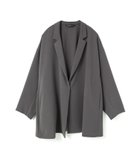 【マーコート/MARcourt】のmizuiro ind テーラードシャツジャケット 人気、トレンドファッション・服の通販 founy(ファニー) ファッション Fashion レディースファッション Fashion for Women アウター Coat / Outerwear Collection レディースジャケット・軽アウター Jackets オケージョン Occasion Wear セットアップ Set-Up, Coordinated Outfit フレア Flare, Flared ポケット Pocket, Pocket Detail エレガント 上品 Elegant 人気 Popular, Best Seller 夏 Summer 春 Spring S/S・春夏 SS, Spring/Summer, Warm Season 無地 Plain, Solid Color A/W・秋冬 Autumn/Winter 長袖 Long Sleeve, Full Sleeve thumbnail グレー|ID: prp329100004681110 ipo3291000000033810303