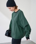 【フレームワーク/FRAMeWORK】の≪追加≫ミジンボーダーロンT 人気、トレンドファッション・服の通販 founy(ファニー) ファッション Fashion レディースファッション Fashion for Women トップス・カットソー Cut & Sew Tops ロングTシャツ・Tシャツ Longline T-Shirts & Tees ベーシック Basic, Essential ボーダー Border, Stripe ワイド Wide, Wide Fit 定番 Standard, Basic Item thumbnail グリーン|ID: prp329100004681130 ipo3291000000034635018