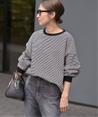 【フレームワーク/FRAMeWORK】の≪追加≫ミジンボーダーロンT 人気、トレンドファッション・服の通販 founy(ファニー) ファッション Fashion レディースファッション Fashion for Women トップス・カットソー Cut & Sew Tops ロングTシャツ・Tシャツ Longline T-Shirts & Tees ベーシック Basic, Essential ボーダー Border, Stripe ワイド Wide, Wide Fit 定番 Standard, Basic Item thumbnail ネイビー|ID: prp329100004681130 ipo3291000000034635020