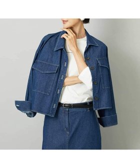 【ミッシェルクラン/MICHEL KLEIN】のセットアップ対応 デニムダブルポケットブルゾン 人気、トレンドファッション・服の通販 founy(ファニー) ファッション Fashion レディースファッション Fashion for Women アウター Coat / Outerwear Collection ブルゾンジャケット・スポーティアウター Blouson Jackets おすすめ Recommended / Our Picks ジャケット Jacket, Outerwear セットアップ Set-Up, Coordinated Outfit デニム Denim, Jeans Material フロント Front, Front Design ユーズド Used, Vintage-Look ヴィンテージ Vintage Style |ID:prp329100004681162