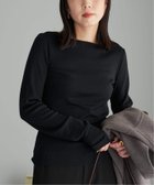 【プラージュ/Plage】の《追加 》super100s Jersey boat/N プルオーバー 人気、トレンドファッション・服の通販 founy(ファニー) ファッション Fashion レディースファッション Fashion for Women トップス・カットソー Cut & Sew Tops カジュアルプルオーバー・ニットトップス Pullovers & Knit Tops / Casual Pullovers カットソー Cut and Sewn Top スリット Slit, Slit Detail フィット Fit, Slim Fit thumbnail ブラック|ID: prp329100004681206 ipo3291000000033810765
