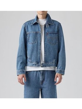 【リーバイス/Levis】のTWISTED トラッカージャケット ミディアムインディゴ 人気、トレンドファッション・服の通販 founy(ファニー) ファッション Fashion レディースファッション Fashion for Women アウター Coat / Outerwear Collection レディースジャケット・軽アウター Jackets クラシック Classic, Timeless Style シンプル Simple, Minimal デニム Denim, Jeans Material フィット Fit, Slim Fit リラックス Relax, Relaxed Fit |ID:prp329100004681231