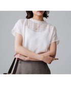 【アンタイトル/UNTITLED】の【シアー】チェックスタンドネックブラウス 人気、トレンドファッション・服の通販 founy(ファニー) ファッション Fashion レディースファッション Fashion for Women トップス・カットソー Cut & Sew Tops シャツ・ブラウス・オフィスカジュアル Elegant Blouses & Button-Ups おすすめ Recommended / Our Picks シアー Sheer, See-Through シンプル Simple, Minimal スタンド Stand Collar, Upright Stand スリーブ Sleeve, Long Sleeve / Short Sleeve チェック Check, Plaid, Tartan フレンチ French, French Style エレガント 上品 Elegant thumbnail アイボリー|ID: prp329100004681253 ipo3291000000033811042