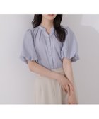 【プロポーション ボディドレッシング/PROPORTION BODY DRESSING】のウォッシャブル バルーンタックブラウス 人気、トレンドファッション・服の通販 founy(ファニー) ファッション Fashion レディースファッション Fashion for Women トップス・カットソー Cut & Sew Tops シャツ・ブラウス・オフィスカジュアル Elegant Blouses & Button-Ups ウォッシャブル Machine Washable スリーブ Sleeve, Long Sleeve / Short Sleeve バルーン Balloon, Balloon Silhouette フロント Front, Front Design thumbnail ブルー|ID: prp329100004681275 ipo3291000000033811134