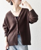 【シップス フォー ウィメン/SHIPS】のSHIPS any 手洗い可能 ヤク ワイドリブ Vネック ニット カーディガン 人気、トレンドファッション・服の通販 founy(ファニー) ファッション Fashion レディースファッション Fashion for Women トップス・カットソー Cut & Sew Tops ニット Knit Tops & Sweaters カーディガン・羽織り Layered Style Cardigans Vネックトップス V-Neck Tops / V-Cut Neckline Shirts アンサンブル Ensemble Set インナー Innerwear 洗える Machine Washable カーディガン Cardigan, Knitwear キャミソール Camisole, Spaghetti Strap Top スリーブ Sleeve, Long Sleeve / Short Sleeve バランス Balance, Style Balance フィット Fit, Slim Fit フロント Front, Front Design 羽織 Haori, Light Jacket ワイドリブ Wide Rib, Wide Ribbed Knit A/W・秋冬 Autumn/Winter おすすめ Recommended / Our Picks 旅行 Travel 2025年 2025 2025-2026秋冬・A/W Autumn/Winter 2025–26 AW25–26 thumbnail ブラウン|ID: prp329100004681319 ipo3291000000035079213