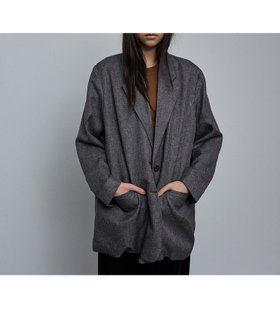【ノミネ/NOMINE】の【ユニセックス】オーバーサイズ シャーク テーラードジャケット 人気、トレンドファッション・服の通販 founy(ファニー) ファッション Fashion レディースファッション Fashion for Women アウター Coat / Outerwear Collection レディースジャケット・軽アウター Jackets テーラードジャケット / 通勤・きれいめスタイル Tailored Jackets & Blazers おすすめ Recommended / Our Picks スリット Slit, Slit Detail バランス Balance, Style Balance ミックス Mix, Mixed Style メンズ Men's, Menswear エレガント 上品 Elegant 無地 Plain, Solid Color |ID:prp329100004681321