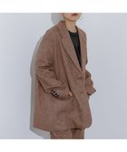 【ノミネ/NOMINE】の【ユニセックス】オーバーサイズ シャーク テーラードジャケット パーシモン|ID: prp329100004681321 ipo3291000000033811338