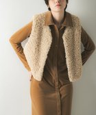 【アーバンリサーチ/URBAN RESEARCH】のECOPELカーリーファーベスト IVORY|ID: prp329100004681331 ipo3291000000035012407