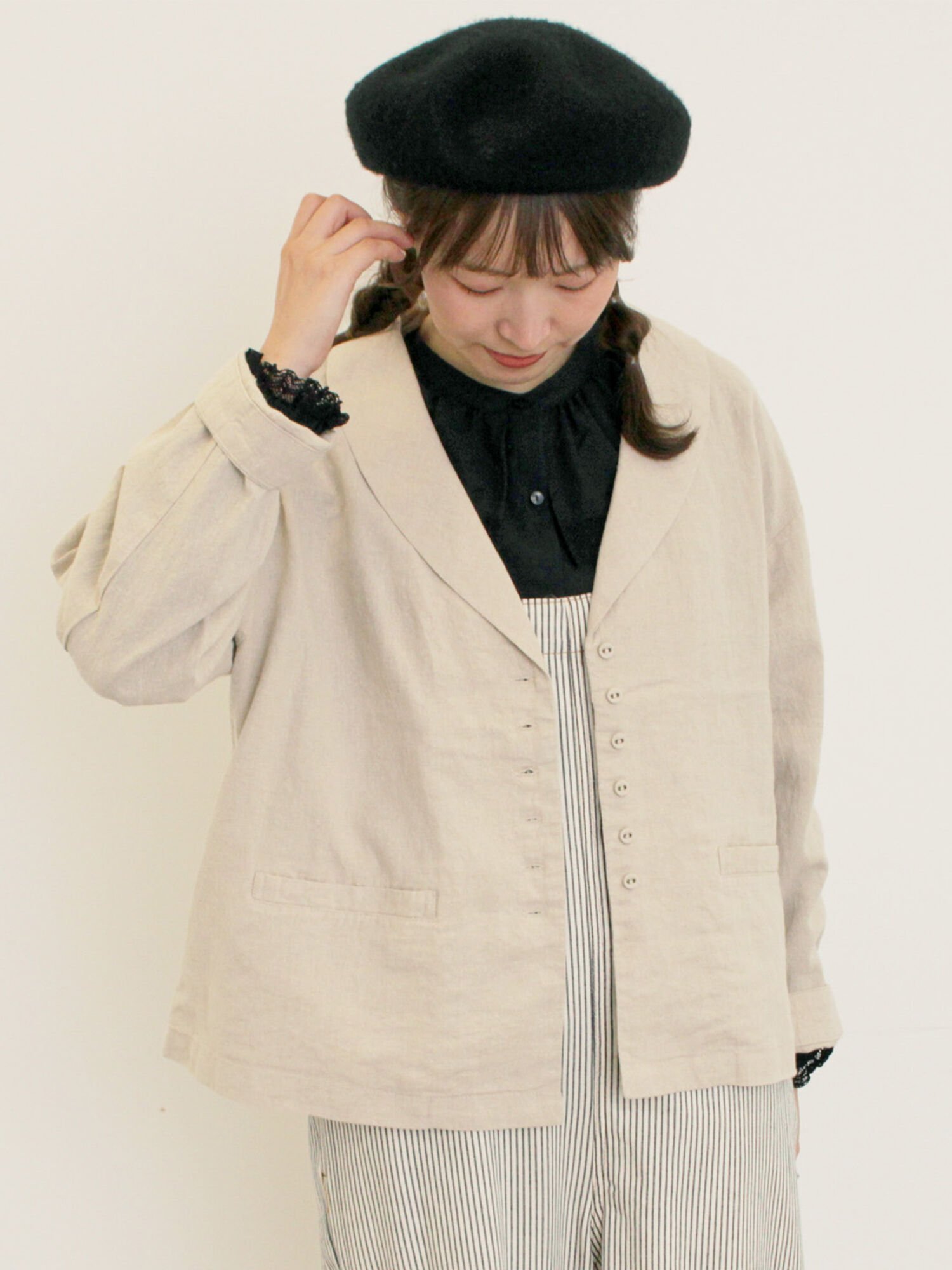 【サマンサモスモス/Samansa Mos2】の【Cross*Linen】ショールカラージャケット インテリア・キッズ・メンズ・レディースファッション・服の通販 founy(ファニー) 　ファッション　Fashion　レディースファッション　Fashion for Women　アウター　Coat / Outerwear Collection　レディースジャケット・軽アウター　Jackets　おすすめ　Recommended / Our Picks　ショール　Shawl, Wrap　ジャケット　Jacket, Outerwear　セットアップ　Set-Up, Coordinated Outfit　リネン　Linen, Linen Fabric　キナリ|ID: prp329100004681358 ipo3291000000033898300
