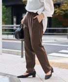【コーエン/COEN】のイージービューティーテーパードパンツ【YouTube紹介アイテム】(WEB限定サイズあり) 人気、トレンドファッション・服の通販 founy(ファニー) ファッション Fashion レディースファッション Fashion for Women パンツ Pants & Trousers インナー Innerwear ウォッシュ Washed Finish 洗える Machine Washable ギャザー Gathered, Ruffled ストレッチ Stretch, Stretchy Fabric テーパード Tapered, Tapered Pants ドローコード Drawcord, Drawstring Cord 定番 Standard, Basic Item フラット Flat, Flat Shoes ポケット Pocket, Pocket Detail リラックス Relax, Relaxed Fit 楽ちん Easy Fit, Comfortable おすすめ Recommended / Our Picks エレガント 上品 Elegant thumbnail DK.BROWN|ID: prp329100004681377 ipo3291000000034246283