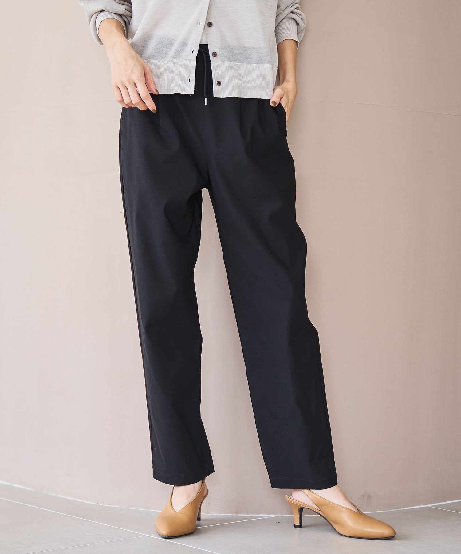 【コーエン/COEN】の【定番】イージービューティーテーパードパンツ(WEB限定サイズ) 人気、トレンドファッション・服の通販 founy(ファニー) ファッション Fashion レディースファッション Fashion for Women パンツ Pants & Trousers インナー Innerwear ウォッシュ Washed Finish 洗える Machine Washable ギャザー Gathered, Ruffled ストレッチ Stretch, Stretchy Fabric テーパード Tapered, Tapered Pants トリコ Tricolor, Tricolored ドローコード Drawcord, Drawstring Cord 定番 Standard, Basic Item フラット Flat, Flat Shoes ポケット Pocket, Pocket Detail リラックス Relax, Relaxed Fit 楽ちん Easy Fit, Comfortable おすすめ Recommended / Our Picks エレガント 上品 Elegant other-1|ID: prp329100004681377 ipo3291000000034665677