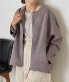 【ジェナ エスパス メルヴェイユ/Jena espace merveilleux】のスエードコクーンコート 人気、トレンドファッション・服の通販 founy(ファニー) ファッション Fashion レディースファッション Fashion for Women アウター Coat / Outerwear Collection コート・ロングコート・ピーコート Long Coats, Peacoats & More シンプル Simple, Minimal ストレッチ Stretch, Stretchy Fabric スマート Smart, Elegant トレンド Trend, Trending Now 再入荷 Restock / Back in Stock おすすめ Recommended / Our Picks thumbnail グレー|ID: prp329100004681389 ipo3291000000033811658