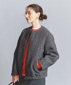 【ユナイテッドアローズ/UNITED ARROWS】のブークレー ジップブルゾン DK.GRAY|ID: prp329100004681422 ipo3291000000033811803