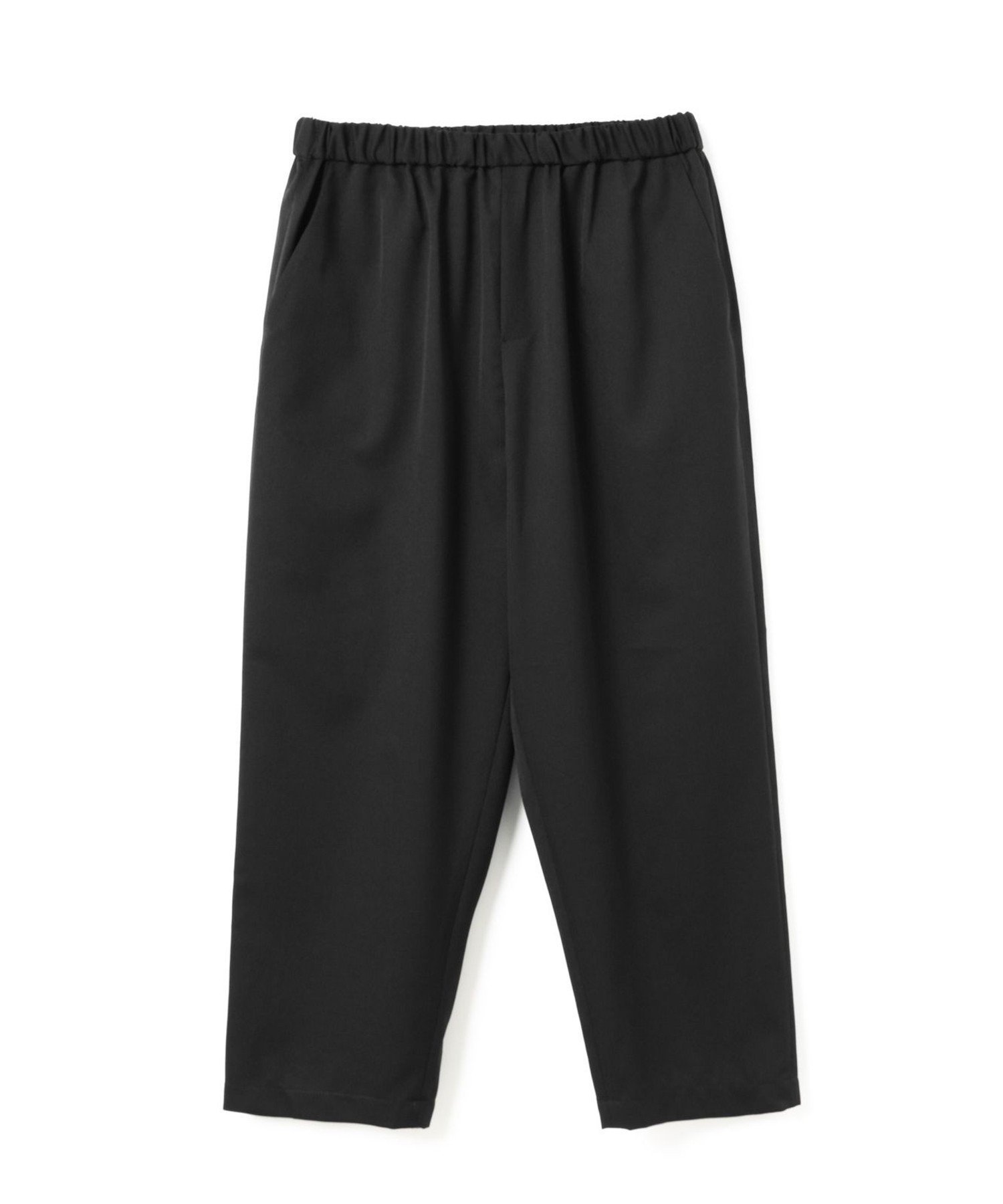 【マーコート/MARcourt】のmizuiro ind T/Wタックイージーパンツ インテリア・キッズ・メンズ・レディースファッション・服の通販 founy(ファニー) 　ファッション　Fashion　レディースファッション　Fashion for Women　パンツ　Pants & Trousers　シンプル　Simple, Minimal　ポケット　Pocket, Pocket Detail　リラックス　Relax, Relaxed Fit　ルーズ　Loose, Oversized　ワイド　Wide, Wide Fit　定番　Standard, Basic Item　無地　Plain, Solid Color　ブラックA|ID: prp329100004681445 ipo3291000000033811918