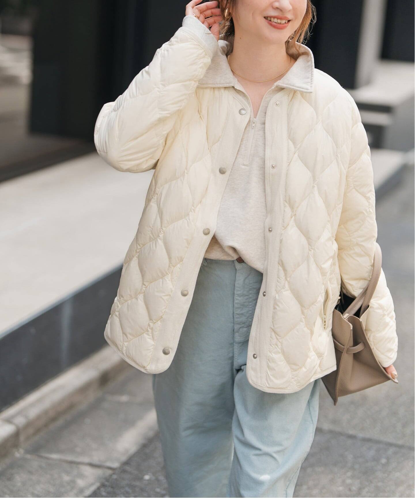 【スピック&スパン/Spick & Span】のTAION / タイオン *Spick別注キルティングブルゾン インテリア・キッズ・メンズ・レディースファッション・服の通販 founy(ファニー) 　ファッション　Fashion　レディースファッション　Fashion for Women　アウター　Coat / Outerwear Collection　ブルゾンジャケット・スポーティアウター　Blouson Jackets　キルティング　Quilted, Quilting　ブルゾン　Blouson, Bomber Jacket　別注　Limited Edition, Custom Order　ホワイト|ID: prp329100004681447 ipo3291000000033811925