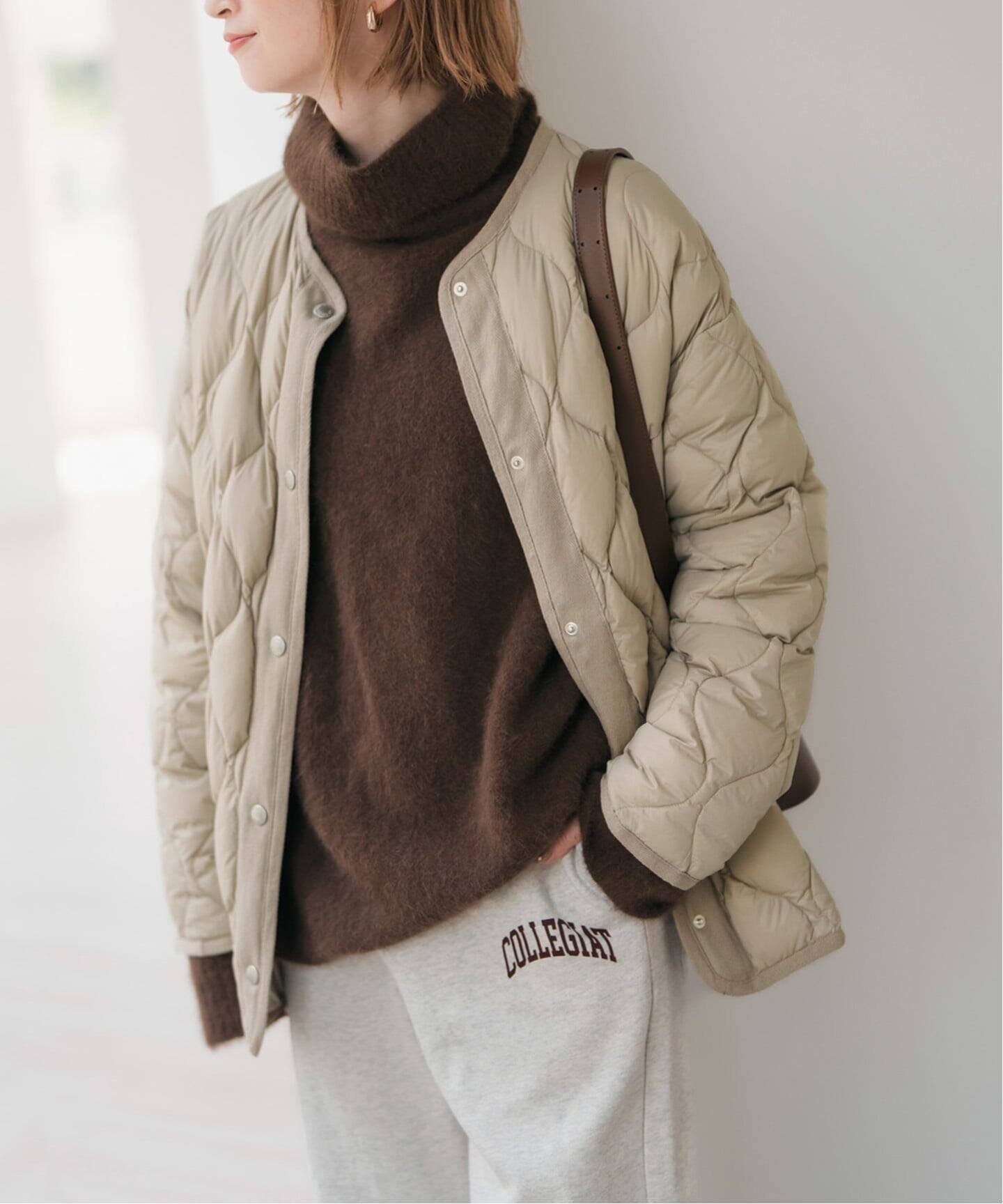 【スピック&スパン/Spick & Span】のTAION / タイオン *Spick別注キルティングブルゾン インテリア・キッズ・メンズ・レディースファッション・服の通販 founy(ファニー) 　ファッション　Fashion　レディースファッション　Fashion for Women　アウター　Coat / Outerwear Collection　ブルゾンジャケット・スポーティアウター　Blouson Jackets　キルティング　Quilted, Quilting　ブルゾン　Blouson, Bomber Jacket　別注　Limited Edition, Custom Order　ベージュ|ID: prp329100004681447 ipo3291000000033811929
