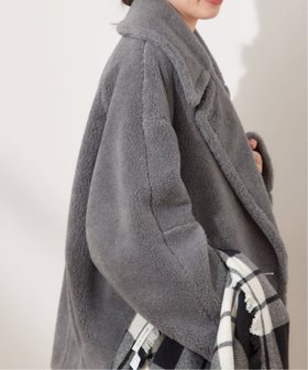 【ジャーナルスタンダード レサージュ/journal standard L'essage】の別注【STUMBLY /スタンブリー】ボ BIG SILHOUETTE PEA JA コート 人気、トレンドファッション・服の通販 founy(ファニー) ファッション Fashion レディースファッション Fashion for Women アウター Coat / Outerwear Collection コート・ロングコート・ピーコート Long Coats, Peacoats & More 2025年 2025 2025-2026秋冬・A/W Autumn/Winter 2025–26 AW25–26 コレクション Collection, Seasonal Line ミリタリー Military, Army Style 別注 Limited Edition, Custom Order |ID:prp329100004681473
