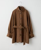 【コロニートゥーワンスリーナイン/COLONY 2139】の【AW先行 】ピーチミドルトレンチコート 人気、トレンドファッション・服の通販 founy(ファニー) ファッション Fashion レディースファッション Fashion for Women アウター Coat / Outerwear Collection コート・ロングコート・ピーコート Long Coats, Peacoats & More トレンチコート / 春秋の定番アウター Trench Coats インナー Innerwear 春 Spring 秋 Autumn トレンチ Trench, Trench Coat バランス Balance, Style Balance ピーチ Peach, Soft Touch フェミニン Feminine, Girly ミドル Middle Length, Mid Height 冬 Winter / This Winter エレガント 上品 Elegant thumbnail ブラウン|ID: prp329100004681529 ipo3291000000033812371