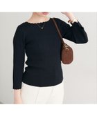 【ナチュラルクチュール/natural couture】の【WEB限定】フレアスリーブアイレットリブニット 人気、トレンドファッション・服の通販 founy(ファニー) ファッション Fashion レディースファッション Fashion for Women トップス・カットソー Cut & Sew Tops ニット Knit Tops & Sweaters 2025年 2025 2025-2026秋冬・A/W Autumn/Winter 2025–26 AW25–26 おすすめ Recommended / Our Picks シンプル Simple, Minimal スカラップ Scallop, Scalloped Edge スリーブ Sleeve, Long Sleeve / Short Sleeve デコルテ Décolleté, Neckline フィット Fit, Slim Fit フェミニン Feminine, Girly フレア Flare, Flared リブニット Rib Knit, Ribbed Knit ロング Long, Long-Length thumbnail ブラック|ID: prp329100004681540 ipo3291000000033889720