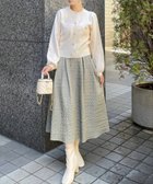 【クリア/clear】のブークレフレアスカート 人気、トレンドファッション・服の通販 founy(ファニー) ファッション Fashion レディースファッション Fashion for Women スカート Skirts Aライン・フレアスカート A-Line & Flared Skirts おすすめ Recommended / Our Picks シンプル Simple, Minimal ワンポイント One Point, Statement Accent thumbnail BLGY|ID: prp329100004681541 ipo3291000000033812419