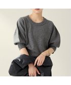 【プラージュ/Plage】のR IAM ハーフスリーブパフニット 人気、トレンドファッション・服の通販 founy(ファニー) ファッション Fashion レディースファッション Fashion for Women トップス・カットソー Cut & Sew Tops ニット Knit Tops & Sweaters コンパクト Compact, Small Size ジュエリー Jewelry, Accessories スリーブ Sleeve, Long Sleeve / Short Sleeve フィット Fit, Slim Fit エレガント 上品 Elegant thumbnail グレー|ID: prp329100004681575 ipo3291000000033812563