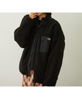 【ミルクフェド/MILKFED.】のLOGO BOA JACKET MILKFED. 人気、トレンドファッション・服の通販 founy(ファニー) ファッション Fashion レディースファッション Fashion for Women アウター Coat / Outerwear Collection レディースジャケット・軽アウター Jackets アウトドア Outdoor Clothing キャップ Cap, Baseball Cap ジャケット Jacket, Outerwear スニーカー Sneakers, Trainers トレンド Trend, Trending Now ポケット Pocket, Pocket Detail モコモコ Fuzzy, Fluffy 人気 Popular, Best Seller 冬 Winter / This Winter |ID:prp329100004681602