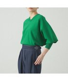 【キャスト/CAST】の【着回し抜群】Vネックニットプルオーバー 人気、トレンドファッション・服の通販 founy(ファニー) ファッション Fashion レディースファッション Fashion for Women トップス・カットソー Cut & Sew Tops ニット Knit Tops & Sweaters カジュアルプルオーバー・ニットトップス Pullovers & Knit Tops / Casual Pullovers Vネックトップス V-Neck Tops / V-Cut Neckline Shirts おすすめ Recommended / Our Picks 夏 Summer 春 Spring S/S・春夏 SS, Spring/Summer, Warm Season 秋 Autumn thumbnail グリーン5|ID: prp329100004681603 ipo3291000000033812671