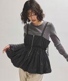 【アダム エ ロペ/ADAM ET ROPE'】のサスペンダーペプラムジレセットベロアプルオーバー 人気、トレンドファッション・服の通販 founy(ファニー) ファッション Fashion レディースファッション Fashion for Women トップス・カットソー Cut & Sew Tops ベスト&ジレ / 重ね着スタイル Vests & Gilets カジュアルプルオーバー・ニットトップス Pullovers & Knit Tops / Casual Pullovers ベロアトップス Velour Tops / Velvet-Look Items インナー Innerwear 春 Spring カットソー Cut and Sewn Top カーディガン Cardigan, Knitwear サスペンダー Suspenders, Braces ジップ Zip, Zipper ジャケット Jacket, Outerwear スポーティ Sporty, Casual Athletic チュール Tulip, Tulip Motif デニム Denim, Jeans Material バルーン Balloon, Balloon Silhouette ベルベット Velvet, Velvety ペプラム Peplum, Flared Hem ボトム Bottoms, Lower Wear S/S・春夏 SS, Spring/Summer, Warm Season おすすめ Recommended / Our Picks 夏 Summer 2025年 2025 2025春夏・S/S Spring/Summer 2025 SS25 thumbnail ブラック(01)|ID: prp329100004681619 ipo3291000000033812761