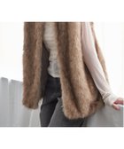 【ヴァンス エクスチェンジ/VENCE EXCHANGE】のシャギーファーベスト 人気、トレンドファッション・服の通販 founy(ファニー) ファッション Fashion レディースファッション Fashion for Women アウター Coat / Outerwear Collection トップス・カットソー Cut & Sew Tops ベスト&ジレ / 重ね着スタイル Vests & Gilets おすすめ Recommended / Our Picks カットソー Cut and Sewn Top スラックス Slacks, Dress Pants タートルネック Turtleneck, High Neck デニム Denim, Jeans Material ベスト Vest, Waistcoat ポケット Pocket, Pocket Detail 羽織 Haori, Light Jacket 軽量 Lightweight, Ultra Light thumbnail ベージュ|ID: prp329100004681715 ipo3291000000033813189