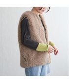 【ヴァンス エクスチェンジ/VENCE EXCHANGE】のシャギーファーベスト 人気、トレンドファッション・服の通販 founy(ファニー) ファッション Fashion レディースファッション Fashion for Women アウター Coat / Outerwear Collection トップス・カットソー Cut & Sew Tops ベスト&ジレ / 重ね着スタイル Vests & Gilets おすすめ Recommended / Our Picks カットソー Cut and Sewn Top スラックス Slacks, Dress Pants タートルネック Turtleneck, High Neck デニム Denim, Jeans Material ベスト Vest, Waistcoat ポケット Pocket, Pocket Detail 羽織 Haori, Light Jacket 軽量 Lightweight, Ultra Light thumbnail モカ|ID: prp329100004681715 ipo3291000000033813190