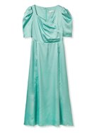【セルフォード/CELFORD】のカシュクール風ナローサテンワンピース GRN[024]|ID: prp329100004681765 ipo3291000000033813390