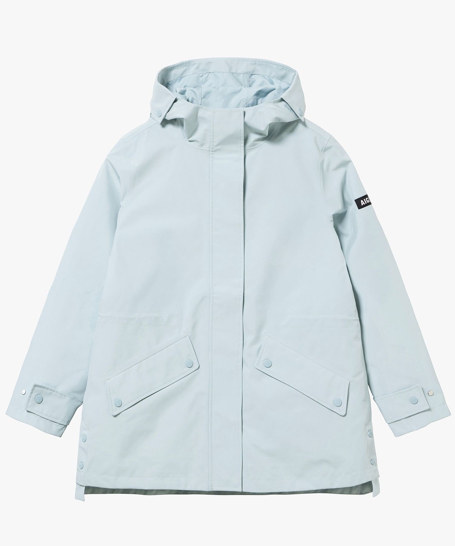 【エーグル/AIGLE】のGORE-TEX ゴアテックス 防水 透湿 防風 2レイヤーロングジャケット T-KIT RP 人気、トレンドファッション・服の通販 founy(ファニー) 　ファッション　Fashion　レディースファッション　Fashion for Women　アウター　Coat / Outerwear Collection　レディースジャケット・軽アウター　Jackets　ジャケット　Jacket, Outerwear　スリット　Slit, Slit Detail　ドローコード　Drawcord, Drawstring Cord　ハンド　Hand, Handmade　フェミニン　Feminine, Girly　ポケット　Pocket, Pocket Detail　ロング　Long, Long-Length　ビジネス 仕事 通勤　Business / Work / Commuting　 other-1|ID: prp329100004681787 ipo3291000000033813487