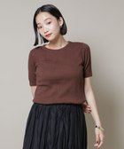 【ナノ ユニバース/nano universe】のマルチボーダーテレコリブカットトップス 人気、トレンドファッション・服の通販 founy(ファニー) ファッション Fashion レディースファッション Fashion for Women トップス・カットソー Cut & Sew Tops コンパクト Compact, Small Size スラックス Slacks, Dress Pants デニム Denim, Jeans Material フェミニン Feminine, Girly フレア Flare, Flared ボトム Bottoms, Lower Wear ボーダー Border, Stripe ワイド Wide, Wide Fit おすすめ Recommended / Our Picks 2025年 2025 2025-2026秋冬・A/W Autumn/Winter 2025–26 AW25–26 thumbnail ブラウン|ID: prp329100004681823 ipo3291000000033813677