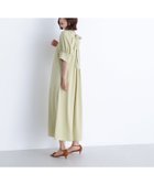 【ナチュラル ビューティー ベーシック/NATURAL BEAUTY BASIC】のバックリボンリラクシーワンピース ライム|ID: prp329100004681842 ipo3291000000033813764